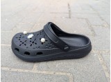 Крокси жіночі Крок-15-9800 Чорні.Ростовка 6 пар.36-41